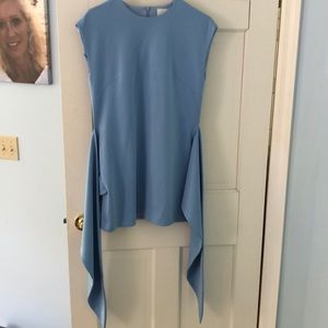 Dress with front tie